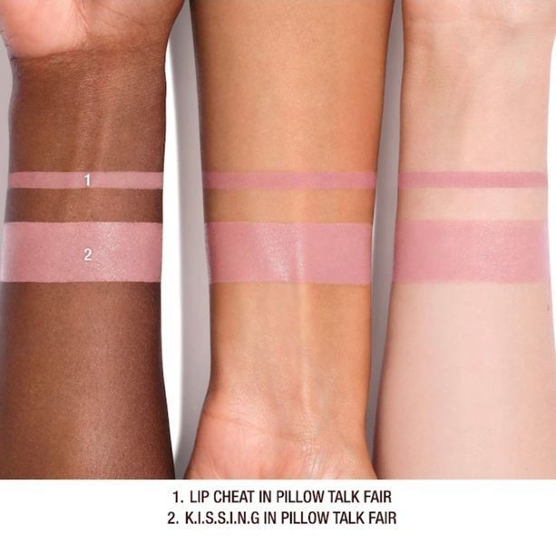 Набор помады и карандаша для губ Charlotte Tilbury Mini Pillow Talk Fair Lipstick & Liner Set 2255 фото