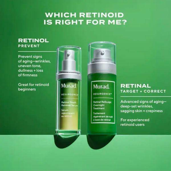 Нічна сироватка антивікова Murad Retinal ReSculpt Advanced Anti-Aging Overnight Serum for Lifting 162656 фото