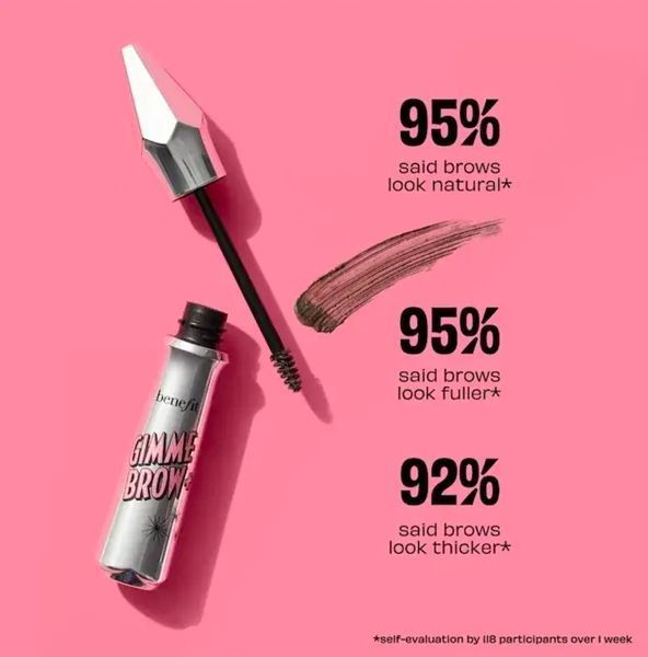 Тонуючий гель для брів Benefit Cosmetics Gimme Brow+ Tinted Volumizing Eyebrow Gel відтінок 3,5 333 фото