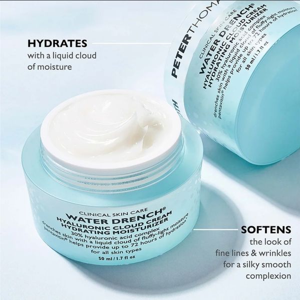 Зволожуючий крем для обличчя Peter Thomas Roth Water Drench&reg; Hyaluronic Cloud Cream Hydrating Moisturizer 50 м 2516 фото