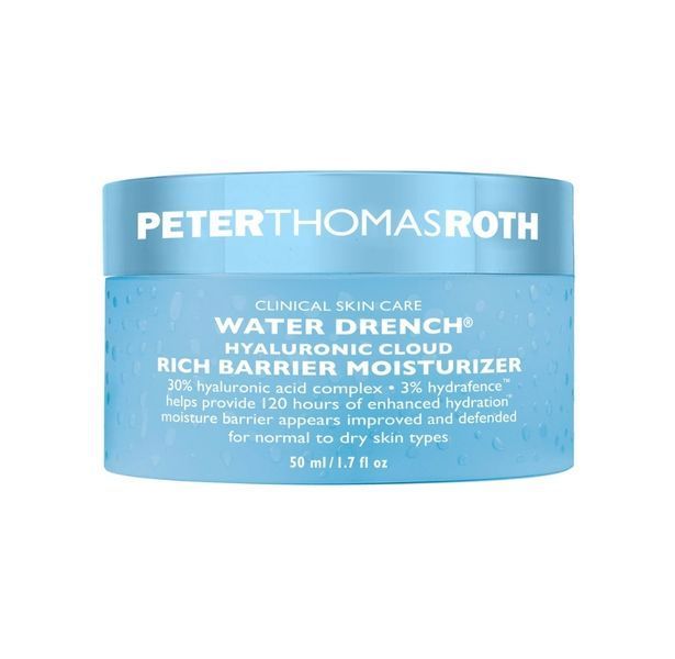Увлажняющий крем для защиты барьера кожи Peter Thomas Roth Water Drench Hyaluronic Cloud Rich Barrier Moisturizer 50 мл 2165 фото