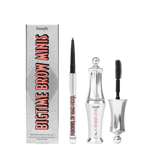 Набір для брів Benefit Bigtime Brow Minis - Precisely, My Brow Pencil and Gel Setter Duo - Neutral Deep Brown 4,5 665 фото