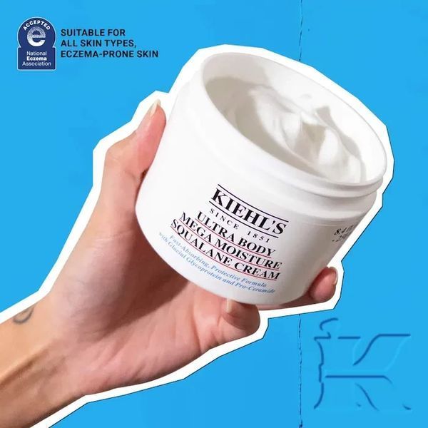 Крем для тела Kiehl's Ultra Body Mega Moisture Squalane Cream 250 мл 2546265894 фото