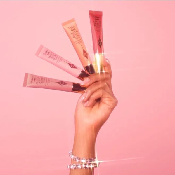 Кремові матові рум'яна Charlotte Tilbury Matte Beauty Blush Wand - відтінок Pillow Talk 12 мл 2456877723 фото
