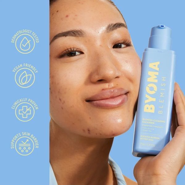 Очисний засіб проти прищів BYOMA Blemish Clearing Cleanser 175 ml 145 фото