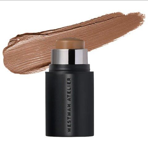 Кремовий скульптор для обличчя Westman Atelier Mini Petite Face Trace Cream Contour Stick Biscuit 2,5 гр 635 фото