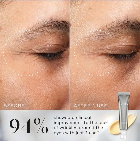 Сыворотка &ndash; крем вокруг глаз с витамином A и керамидами Medik8 Crystal Retinal Ceramide Eye 3, 15 ml 636 фото