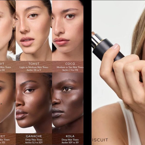 Кремовий скульптор для обличчя Westman Atelier Mini Petite Face Trace Cream Contour Stick Biscuit 2,5 гр 635 фото