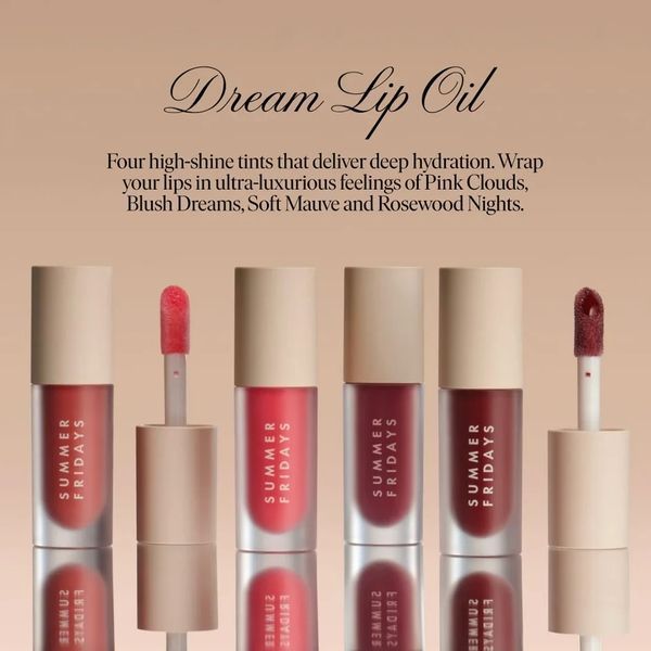 Олійка-блиск для губ SUMMER FRIDAYS Dream Lip Oil - Blush Dreams 2462876694 фото
