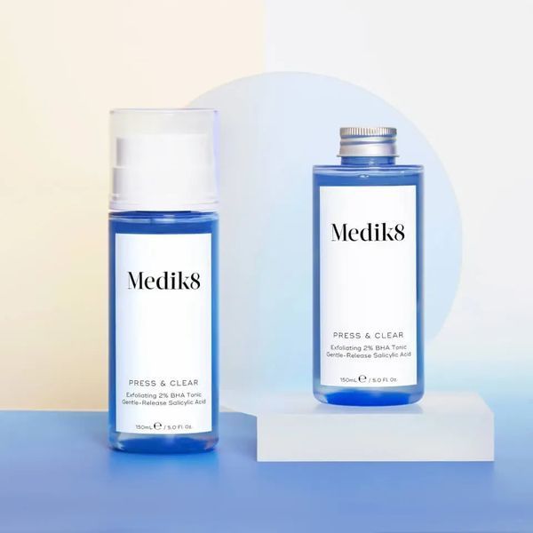 Відлущувальний BHA-тонік з 2% саліцил. к-тою Medik8 Press and Clear Refill 150 мл 2050772937 фото