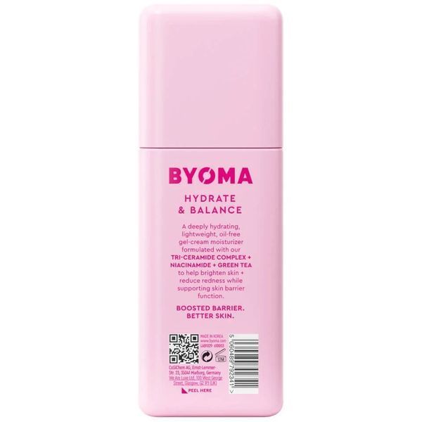 Зволожувальний гель-крем для обличчя із керамідами&nbsp;Byoma Moisturising Gel Cream 50 мл 2195274788 фото