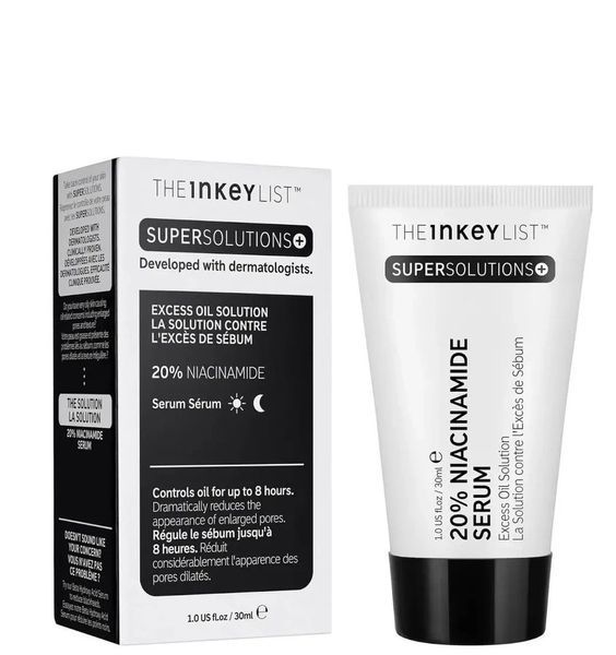 Сироватка для звуження пор із ніацинамідом 20% The Inkey List Super Solution 20% Niacinamide Serum 30 ml 1795882385 фото