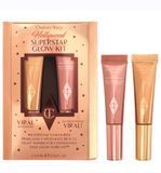 Набор румяна и хайлайтер Charlotte Tilbury Mini Hollywood Superstar Beauty Highlighter Wand Duo Gift Set 2466822791 фото