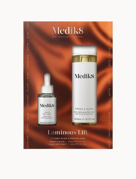 Набор для лифтинга кожи Medik8 Luminous Lift Kit 30 мл+200 мл 6456 фото