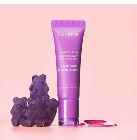 Відновлюючий бальзам для губ Laneige Lip Glowy Balm Gummy Bear 10 g без коробочки 2386145791 фото
