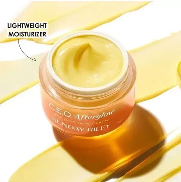 Крем для лица Sunday Riley CEO Afterglow Brightening Vitamin C Gel Cream 15ml 2570017126 фото
