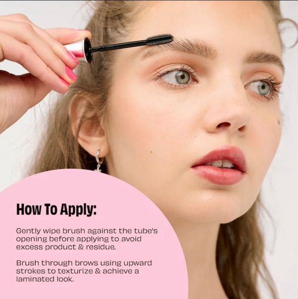 Гель для брів з ефектом ламінування Benefit Cosmetics 24-HR Brow Setter Clear Brow Gel with Lamination E 12 фото