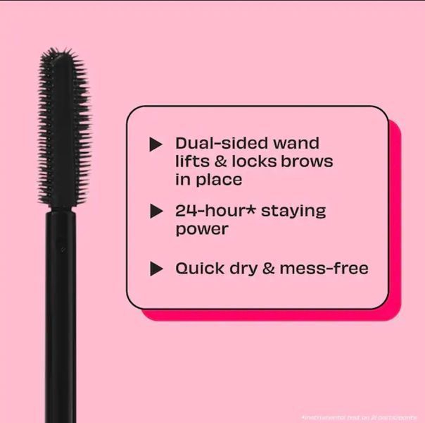 Гель для брів з ефектом ламінування Benefit Cosmetics 24-HR Brow Setter Clear Brow Gel with Lamination E 12 фото