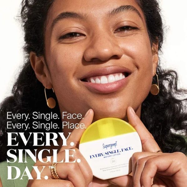 Сонцезахисний лосьйон для обличчя spf 50 Supergoop! Every. Single. Face. Watery Lotion Sunscreen SPF 50 2572633130 фото