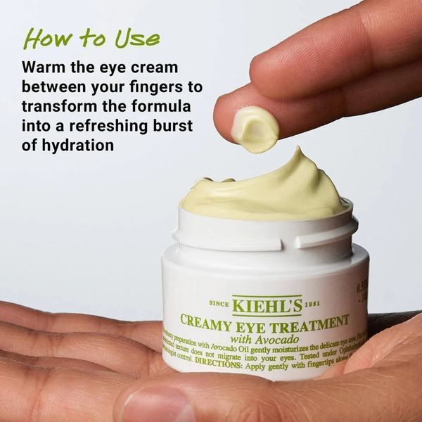 Крем для шкіри навколо очей з авокадо Kiehl's Creamy Eye Treatment with Avocado 28 ml 1924441667 фото