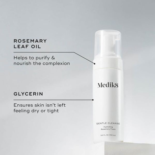 Пенка для умывания Medik8 Gentle Cleanse Hydrating Rosemary Foam 150 мл 154878 фото