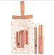 Набор для макияжа губ Charlotte Tilbury Pillow Talk Fair Mini Glossy Lips Duo   20 фото 1