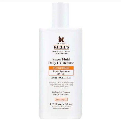 Солнцезащитный крем для лица Kiehl's Super Fluid Daily UV Defense Sunscreen Broad Spectrum SPF 50+, 50 мл 7755 фото