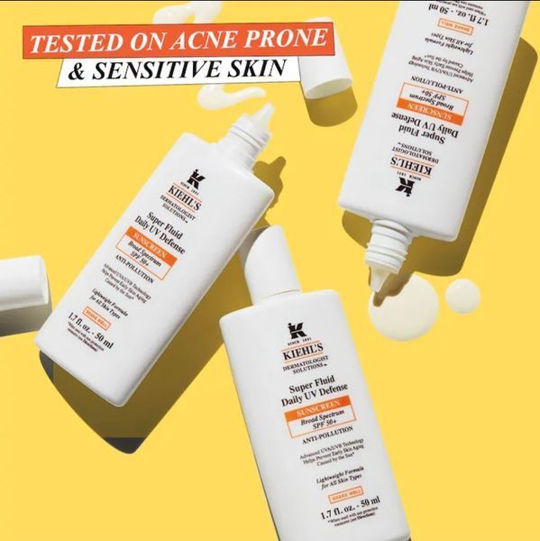 Солнцезащитный крем для лица Kiehl's Super Fluid Daily UV Defense Sunscreen Broad Spectrum SPF 50+, 50 мл 7755 фото