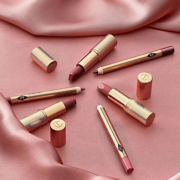 Набор помады и карандаша для губ Charlotte Tilbury Mini Pillow Talk Lipstick & Liner Set 2398398048 фото
