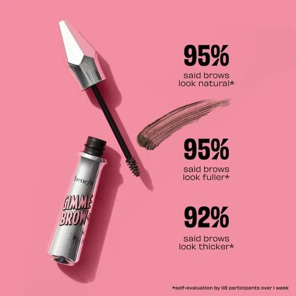 Тонувальний гель для брів Benefit Cosmetics Gimme Brow+ Tinted Volumizing Eyebrow Gel віночок 4 2587263930 фото