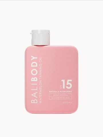 Олія для засмаги Bali Body Watermelon Tanning Oil SPF15 100 ml 6549 фото
