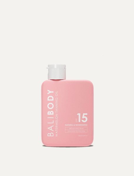 Олія для засмаги Bali Body Watermelon Tanning Oil SPF15 100 ml 6549 фото