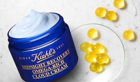 Ночной восстанавливающий крем для лица Kiehl's Midnight Recovery Omega-Rich Cloud Cream 50 мл 2298301349 фото