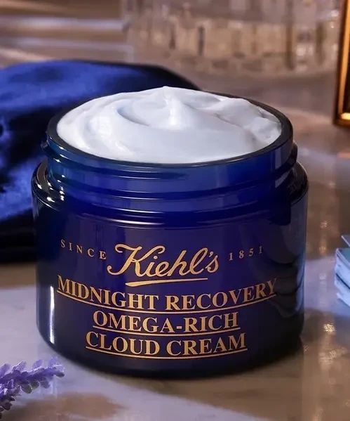 Ночной восстанавливающий крем для лица Kiehl's Midnight Recovery Omega-Rich Cloud Cream 50 мл 2298301349 фото