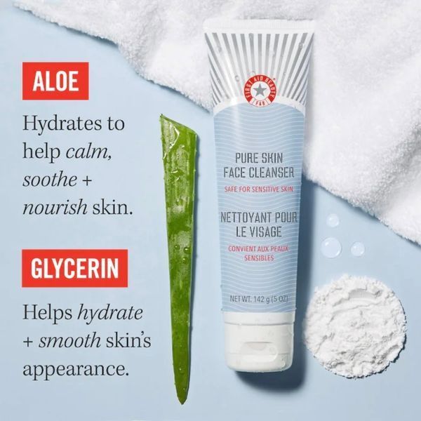 Очисний засіб для обличчя First Aid Beauty Pure Skin Face Cleanser Gentle Hydrating Cleanser 150 мл 542 фото