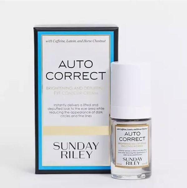 Крем для шкіри навколо очей Sunday Riley Auto Correct Brightening And Depuffing Eye Contour Cream 15 ml 1721105481 фото