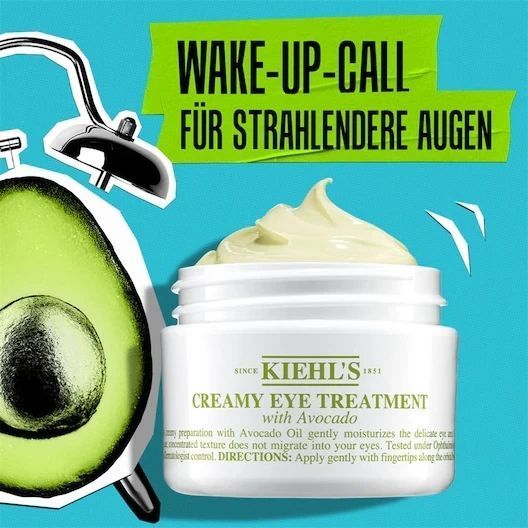 Крем для очей з авокадо Kiehl's Creamy Eye Treatment with Avocado 14 ml 1445959090 фото