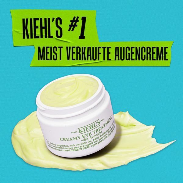 Крем для очей з авокадо Kiehl's Creamy Eye Treatment with Avocado 14 ml 1445959090 фото