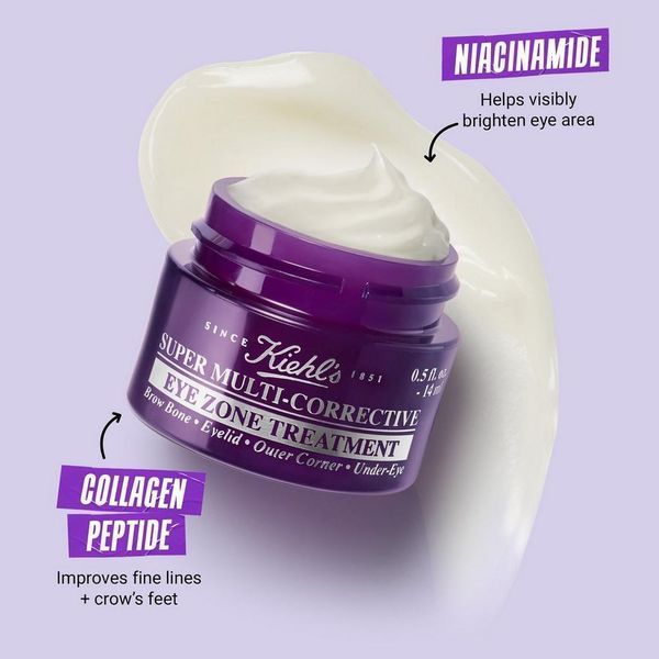 Антивіковий крем для шкіри навколо очей 28 мл Kiehl's Super Multi-Corrective Eye Zone Treatment 2248478382 фото