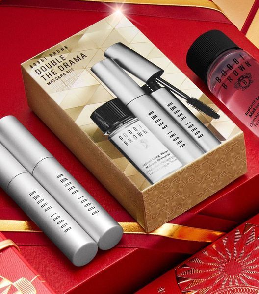 Набір для макіяжу глаз Bobbi Brown Double the Drama Mascara Set туш 2x6ml + remover 30ml 2172780363 фото