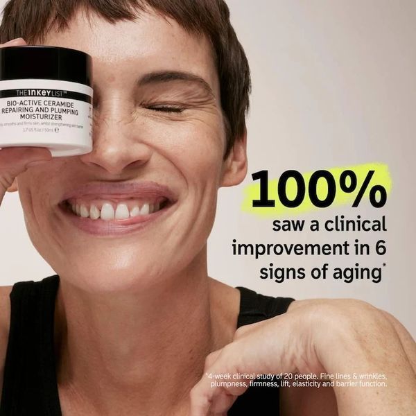 Крем для лица с керамидами The INKEY List Bio-Active Ceramide Repairing and Plumping Moisturizer + Barrier Strengthening 2686918445 фото