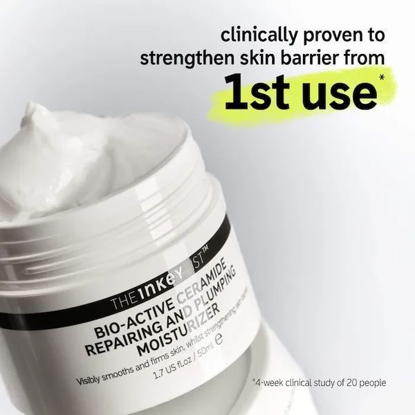 Крем для лица с керамидами The INKEY List Bio-Active Ceramide Repairing and Plumping Moisturizer + Barrier Strengthening 2686918445 фото